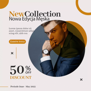 Projekt Graficzny - Kampania E-Marketing Facebook Instagram