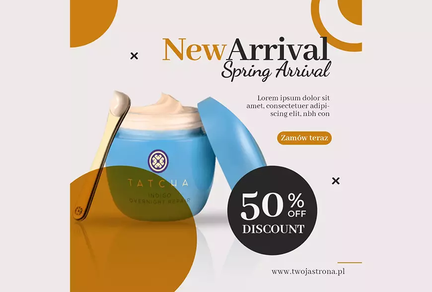 Projekt Graficzny - Kampania E-Marketing Facebook Instagram