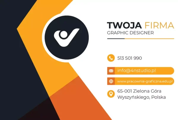 Projekt Graficzny Wizytówki Firmowej |  Wizytówka Biznesowa